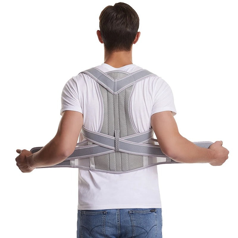 Adjustable Posture Back Belt, Posture Corrector Belt For Men And Women, Back Support And Shoulder Belt