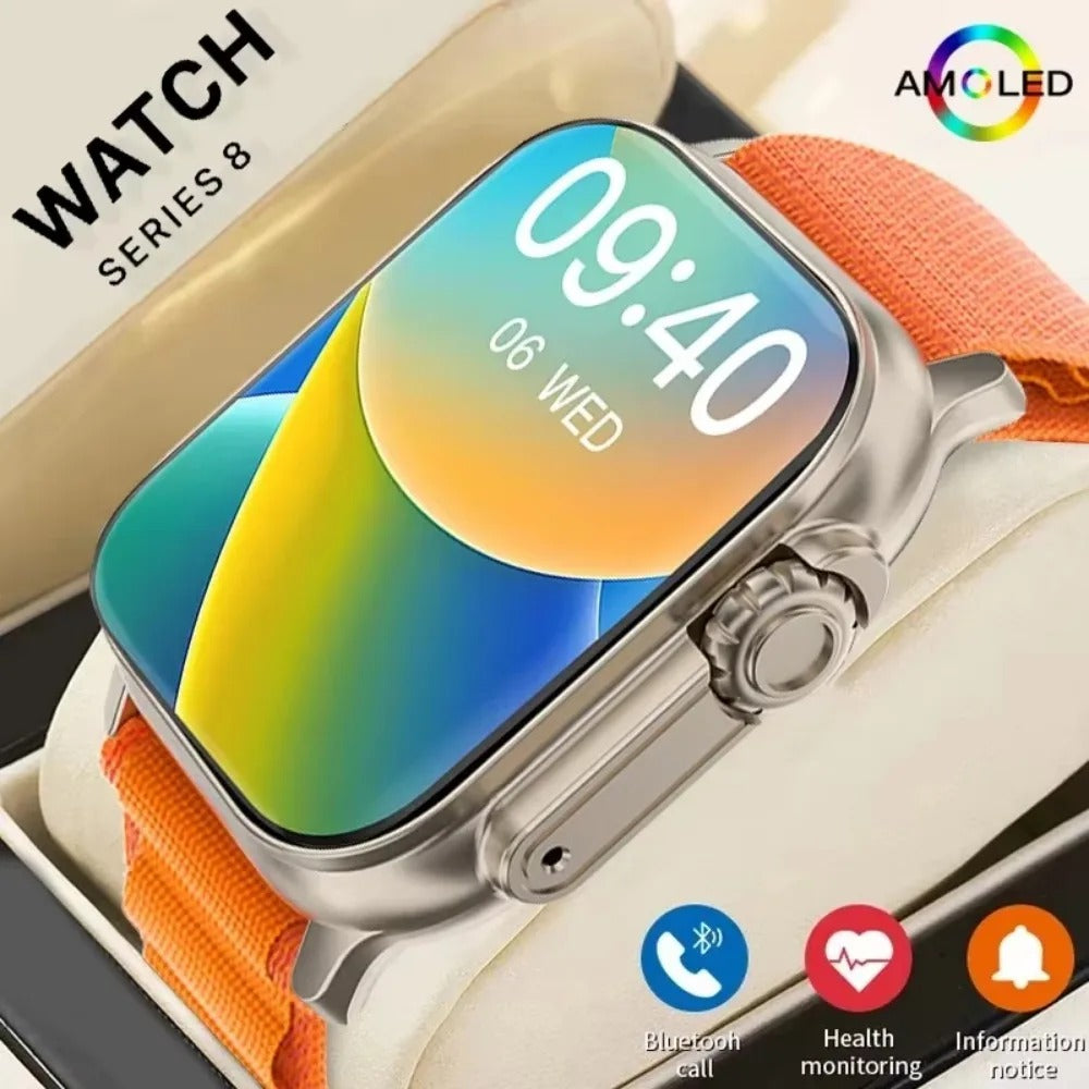 T900 Ultra Smart Watch For Men Women Full Touch Bluetooth Call Smartwatch Men Women Ultra Watch / T900 Ultra Smart Watch