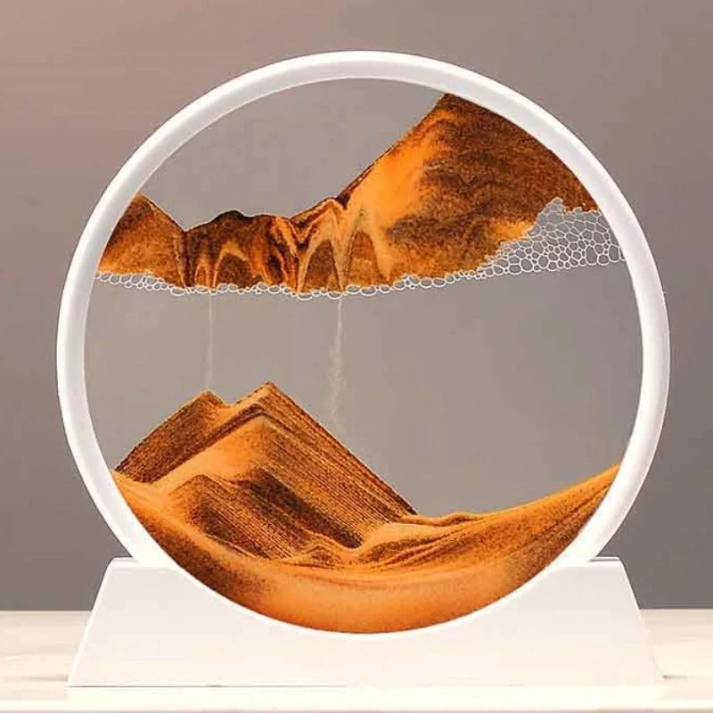 3d Moving Sandscapes Frame Sand For Room Decor ( Random Color )